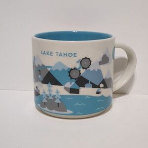 Starbucks YAH Collection 2014 Mug Lake Tahoe 14 oz